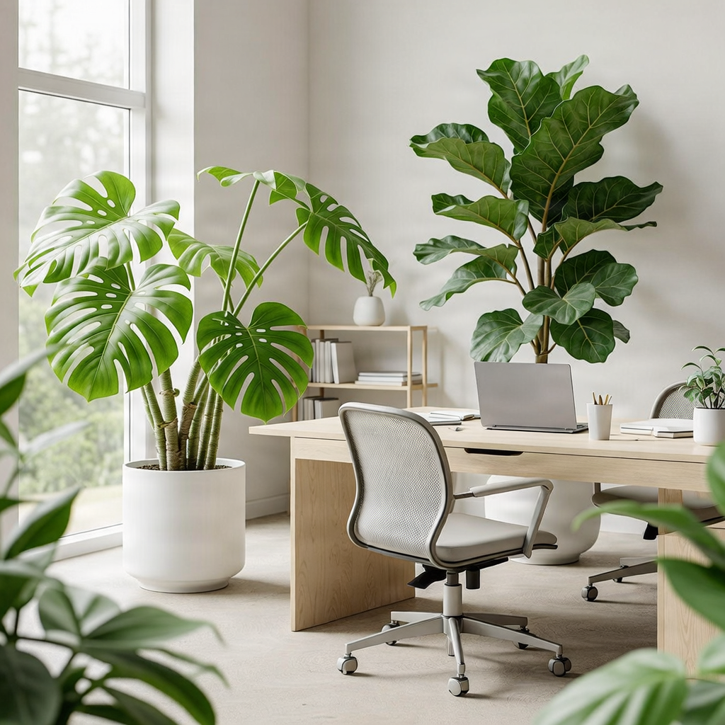 Office Plant Setup