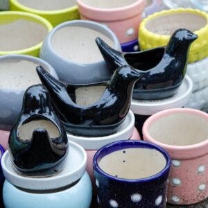 Classic Round Ceramic Pot