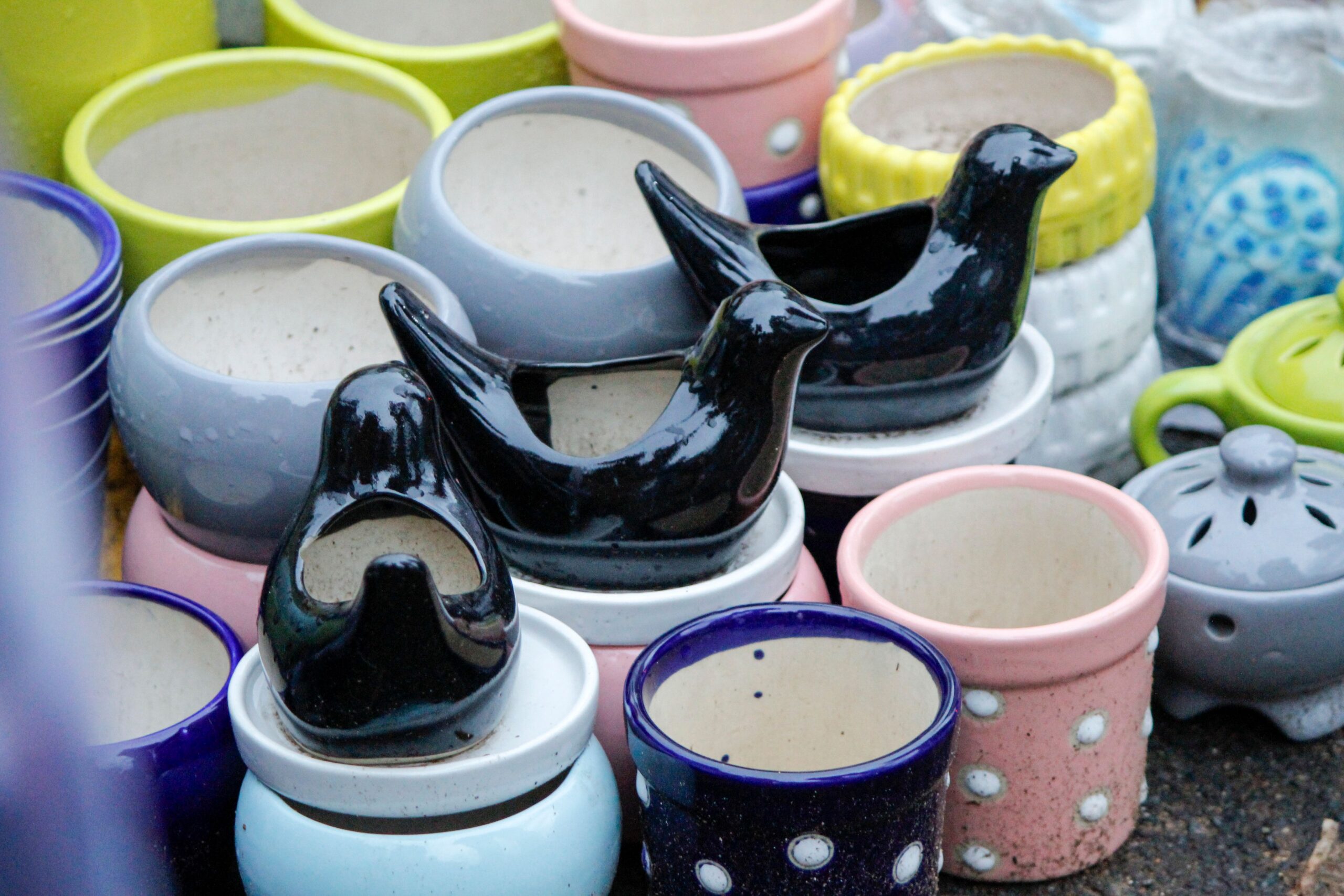 Classic Round Ceramic Pot